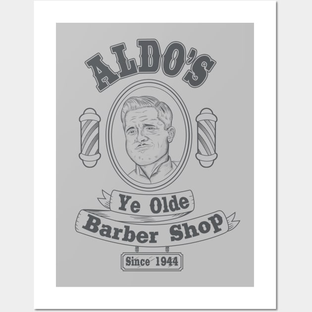 Aldos ye olde barber shop Wall Art by LegendaryPhoenix